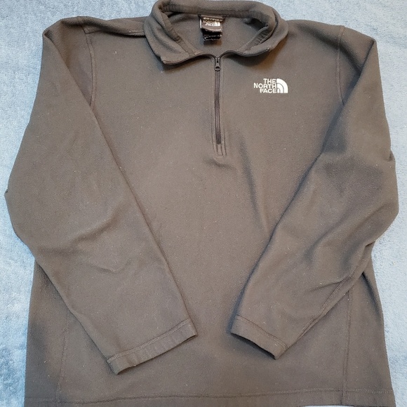 The North Face Other - The North Face Grey Gray Fleece Zipper Pullover